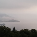 Brumes matinales sur le lac Majeur