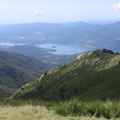 Lac d'Orta vu depuis le sommet de Mottarone